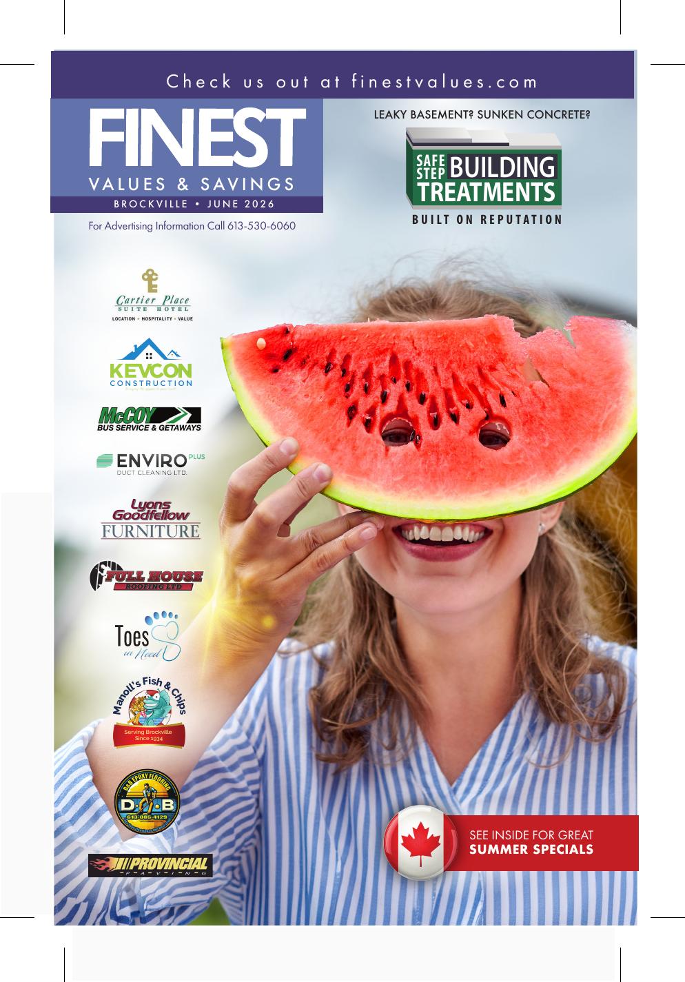Finest Brockville magazine cover